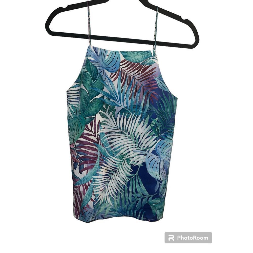 ✨Do + Be High Neck Keyhole Back Cami Top✨